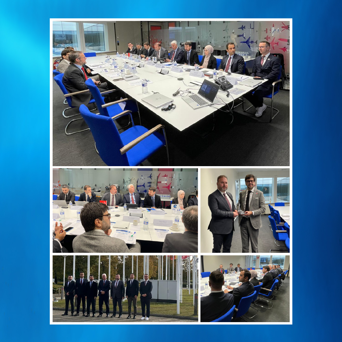 DHMİ-EUROCONTROL ÜST DÜZEY İKİLİ TOPLANTISI GERÇEKLEŞTİRİLDİ