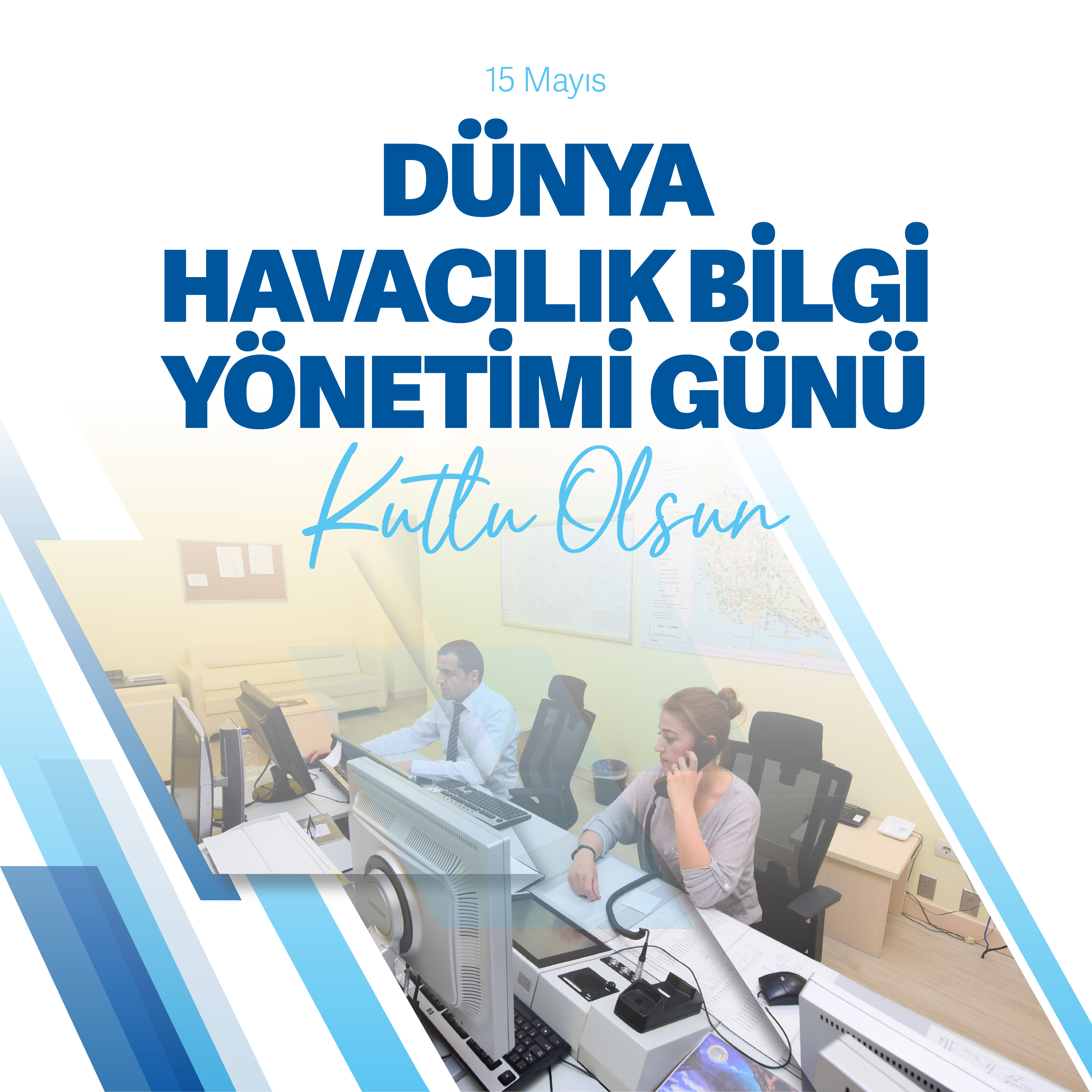 YK BAŞKANI VE GENEL MÜDÜRÜMÜZ ENES ÇAKMAK'IN 15 MAYIS DÜNYA HAVACILIK BİLGİ YÖNETİMİ GÜNÜ MESAJI
