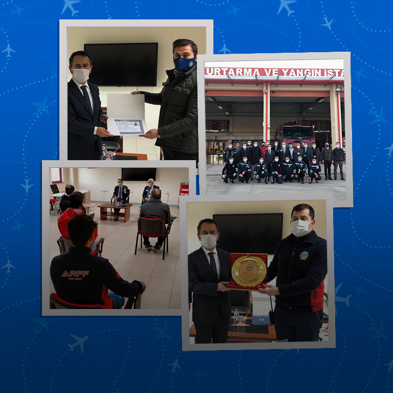 ÇANAKKALE VALİSİ İLHAMİ AKTAŞ RO-RO GEMİSİNE MÜDAHALEDE BULUNAN EKİBE BAŞARI BELGESİ VERDİ