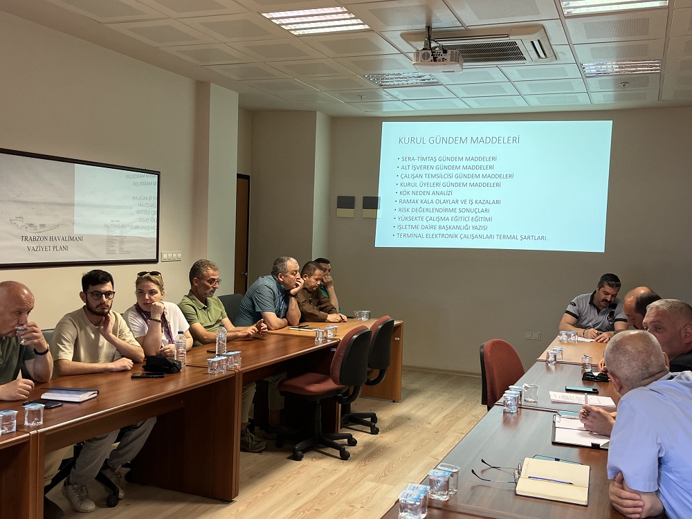 TRABZON HAVALİMANI BAŞMÜDÜRLÜĞÜ KURUL TOPLANTISI 24.06.2025  TARİHİNDE YAPILMIŞTIR.