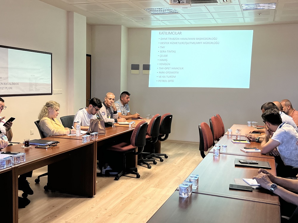 TRABZON HAVALİMANI BAŞMÜDÜRLÜĞÜ İSG KOORDİNASYON TOPLANTISI