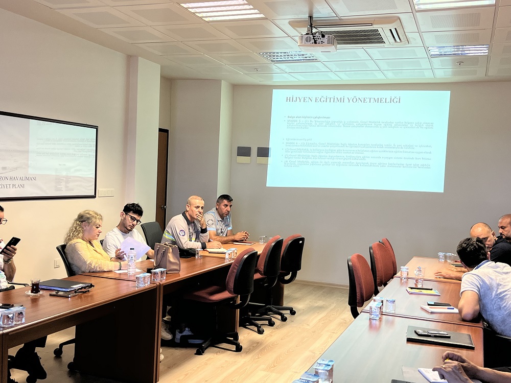 TRABZON HAVALİMANI BAŞMÜDÜRLÜĞÜ İSG KOORDİNASYON TOPLANTISI