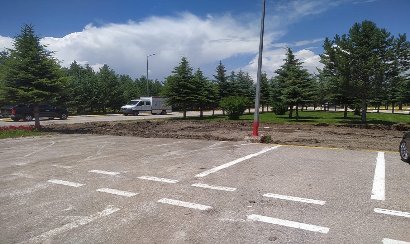 HAVALİMANIMIZ VIP ARAÇLARI OTOPARKI GENİŞLETİLDİ
