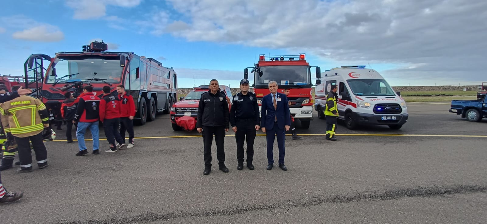 Ordu-Giresun Havalimanında Acil Durum ve Ateşli Yangın Tatbikatı Yapıldı