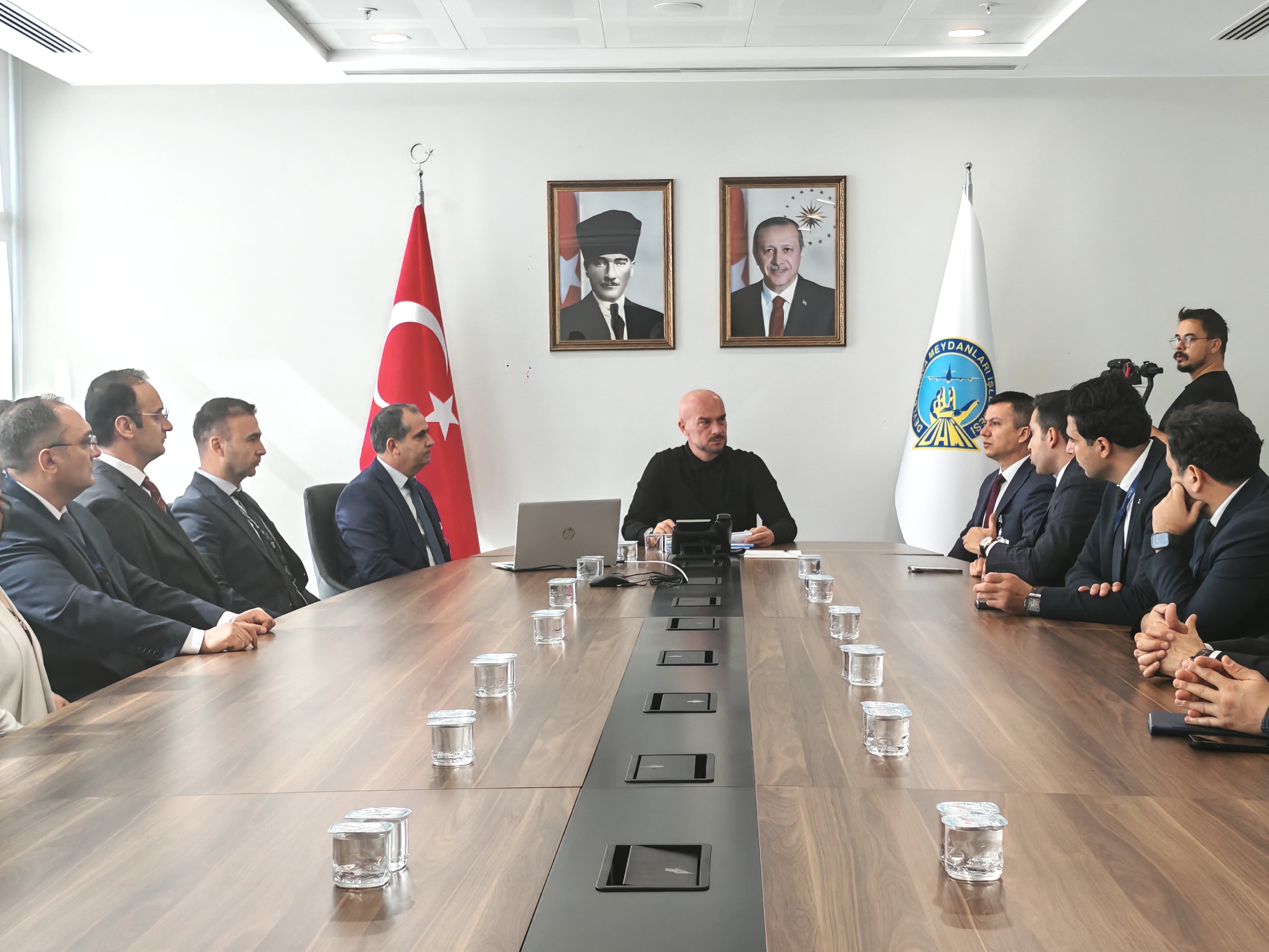 Genel Müdürümüz Sayın Enes Çakmak Havalimanımızı Ziyaret Etti.