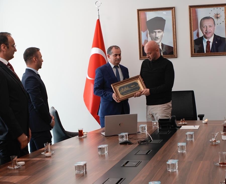 Genel Müdürümüz Sayın Enes Çakmak Havalimanımızı Ziyaret Etti.