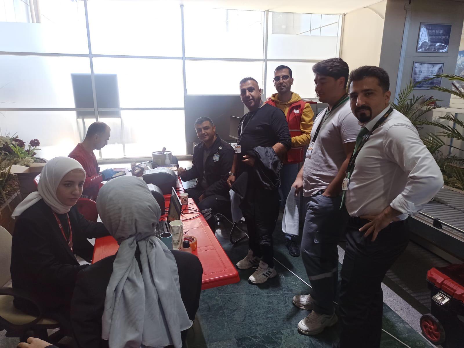 Batman Havalimanı’nda Kızılay Haftası’na Özel Kan Bağışı Kampanyası