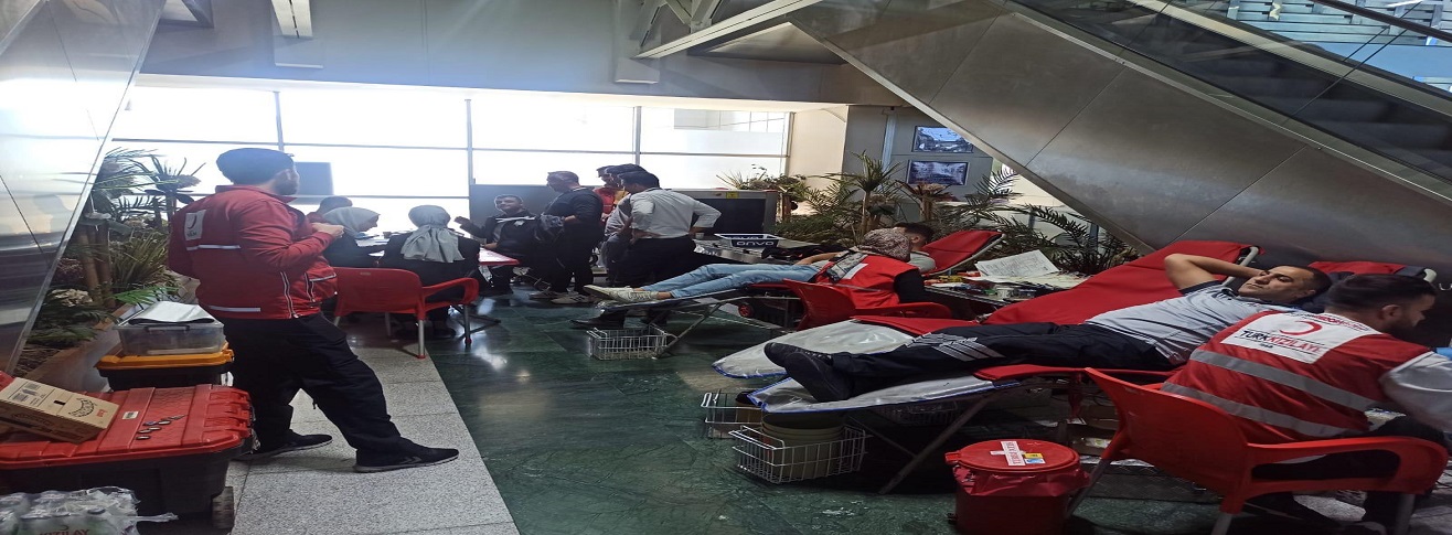 Batman Havalimanı’nda Kızılay Haftası’na Özel Kan Bağışı Kampanyası