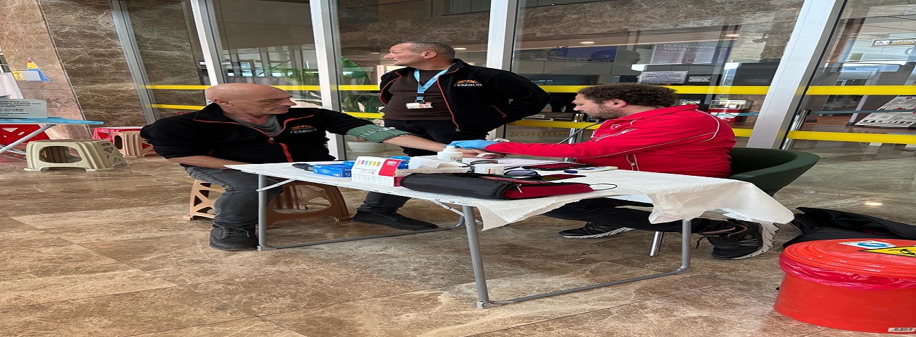 HAVALİMANIMIZDA KIZILAY KAN BAĞIŞI KAMPANYASI