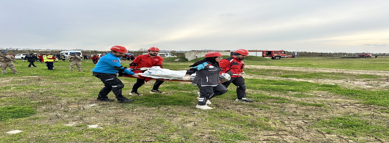 DHMİ SİNOP HAVALİMANI MÜDÜRLÜĞÜ  2025 YILI ACİL DURUM PLANI  GENİŞ KATILIMLI UÇAK KAZA KIRIM TATBİKATI