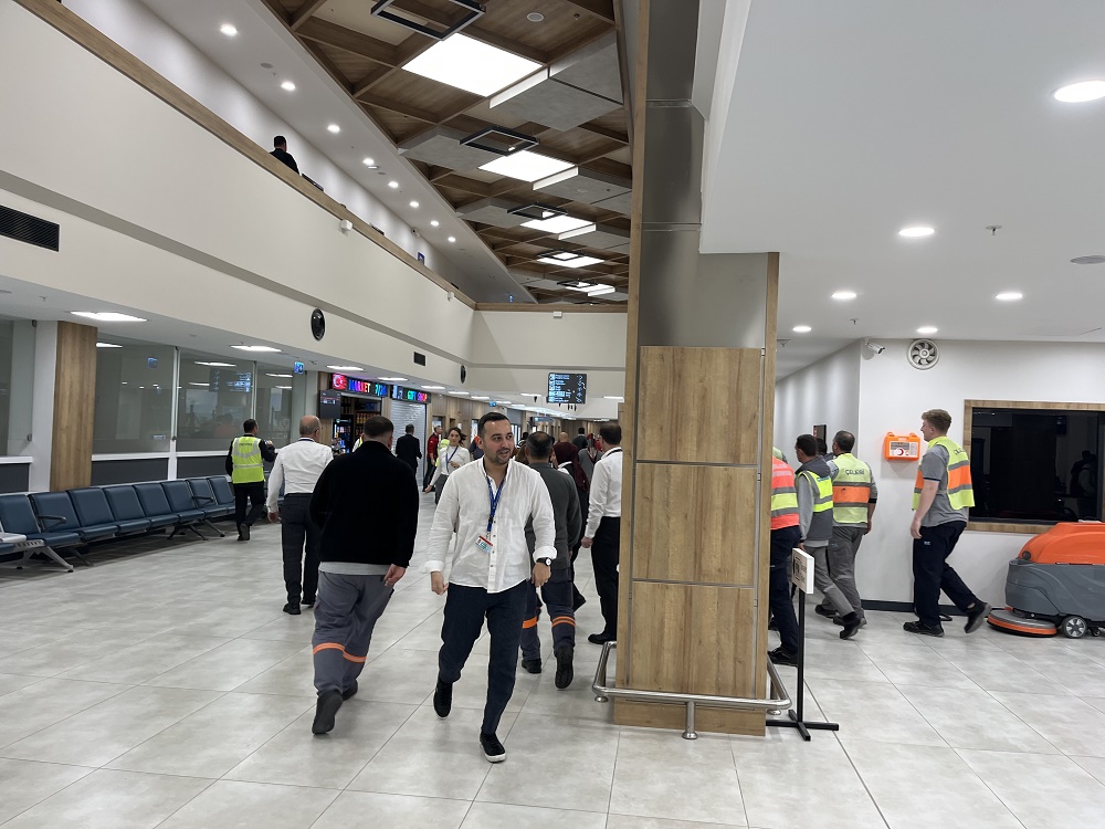 TRABZON HAVALİMANI BAŞMÜDÜRLÜĞÜ TARAFINDAN ACİL DURUM TATBİKATI GERÇEKLEŞTİRİLMİŞTİR. 