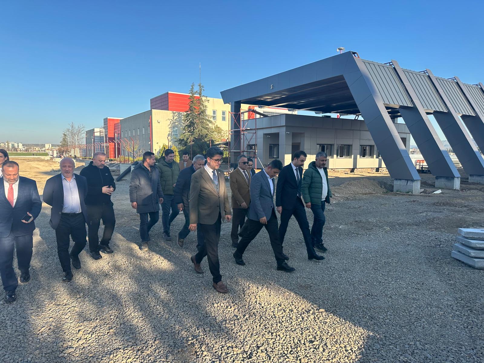 Ulaştırma ve Alt Yapı Bakan Yardımcısının Çanakkale Havalimanı Ziyareti