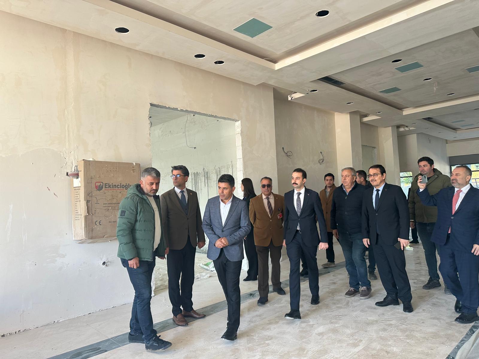 Ulaştırma ve Alt Yapı Bakan Yardımcısının Çanakkale Havalimanı Ziyareti