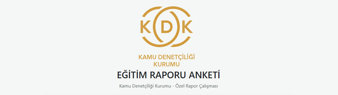 Kamu Denetçiliği Kurumu Eğitim Raporu Anketi