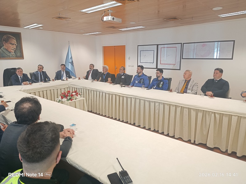 HAVALİMANIMIZDA DEVİR TESLİM TÖRENİ DÜZENLENDİ