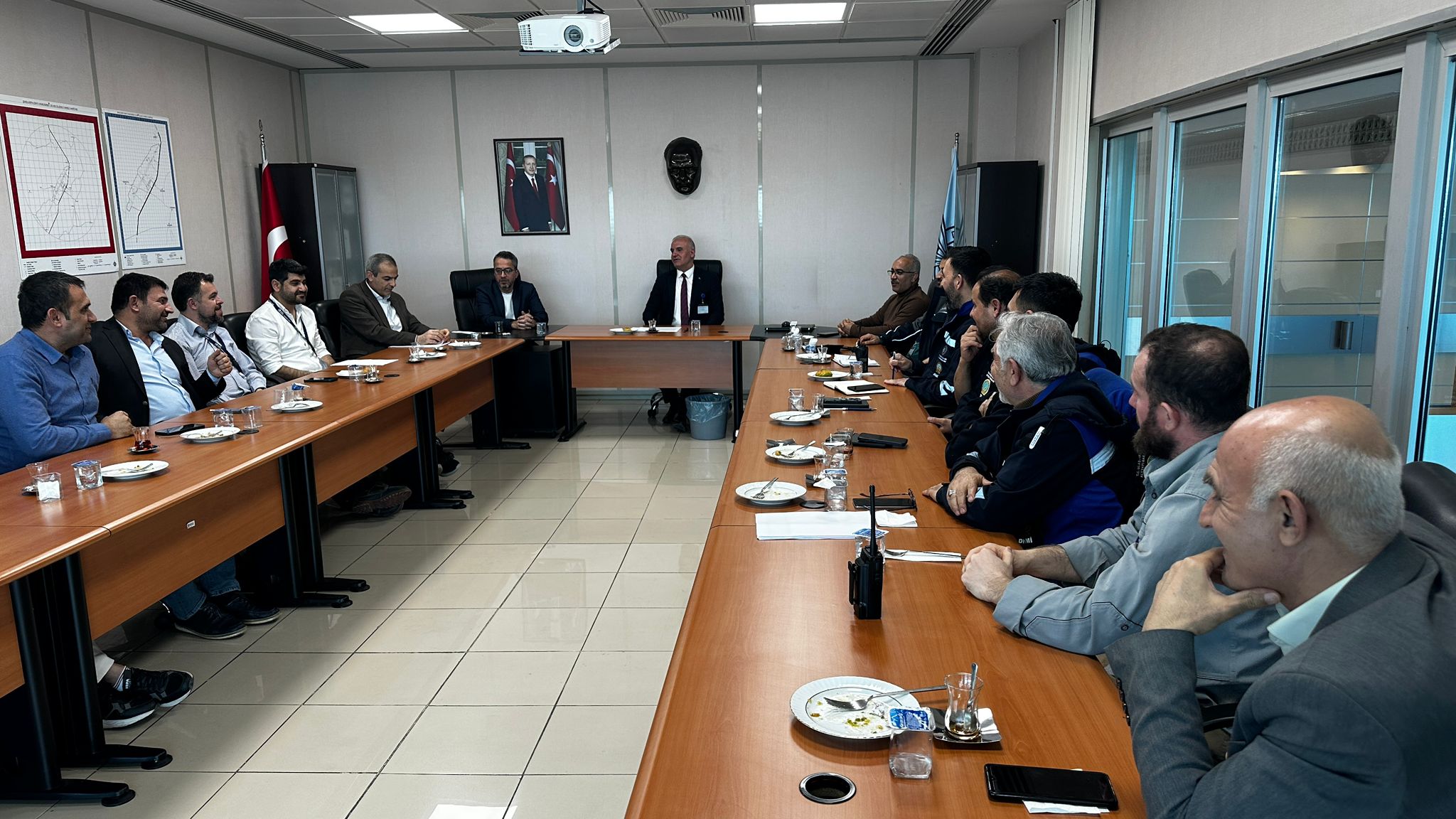 Havalimanımız Yöneticileriyle Koordinasyon Toplantısı Yapıldı