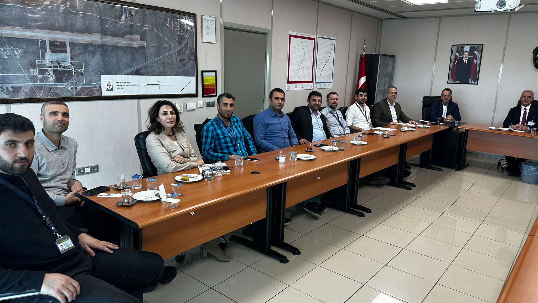 Havalimanımız Yöneticileriyle Koordinasyon Toplantısı Yapıldı