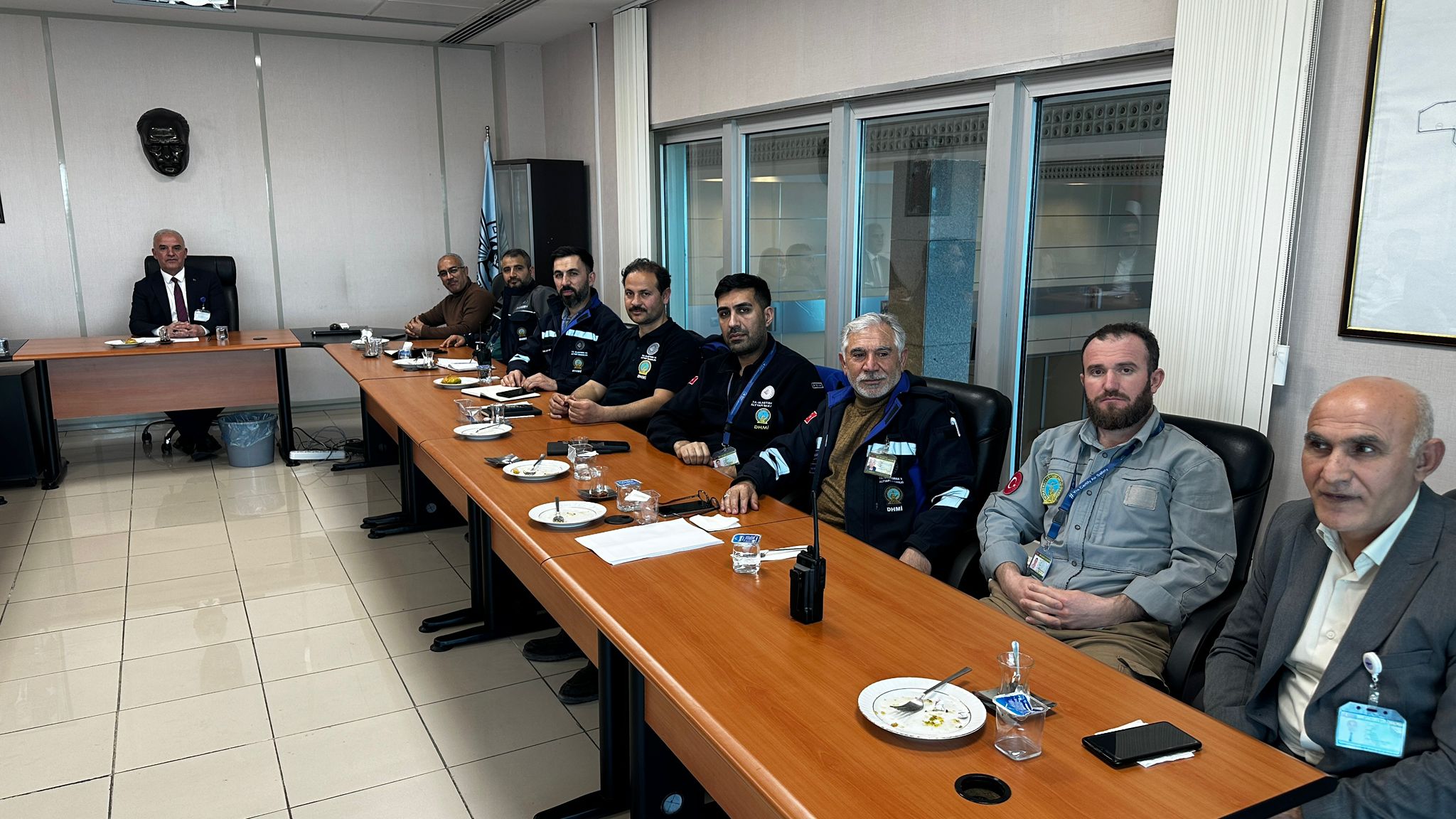 Havalimanımız Yöneticileriyle Koordinasyon Toplantısı Yapıldı