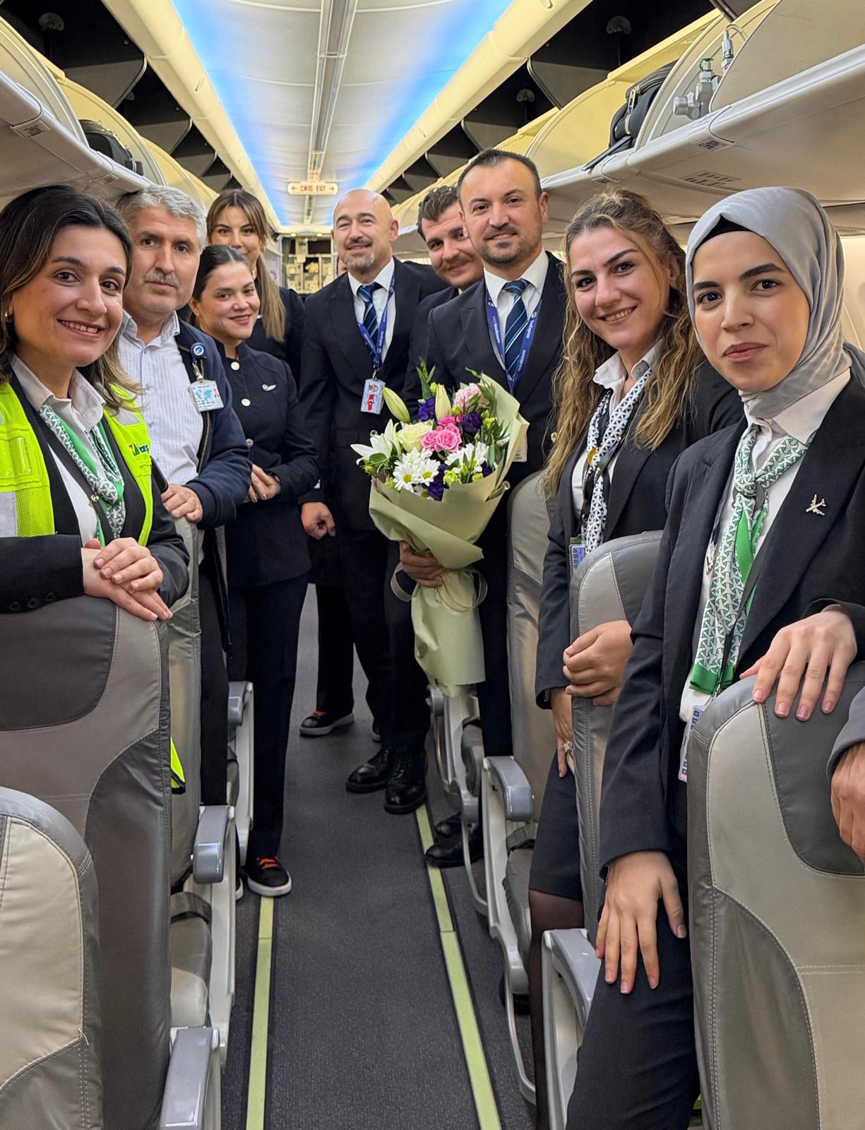 Batman–Antalya Hattında İlk Seferler Gerçekleşti