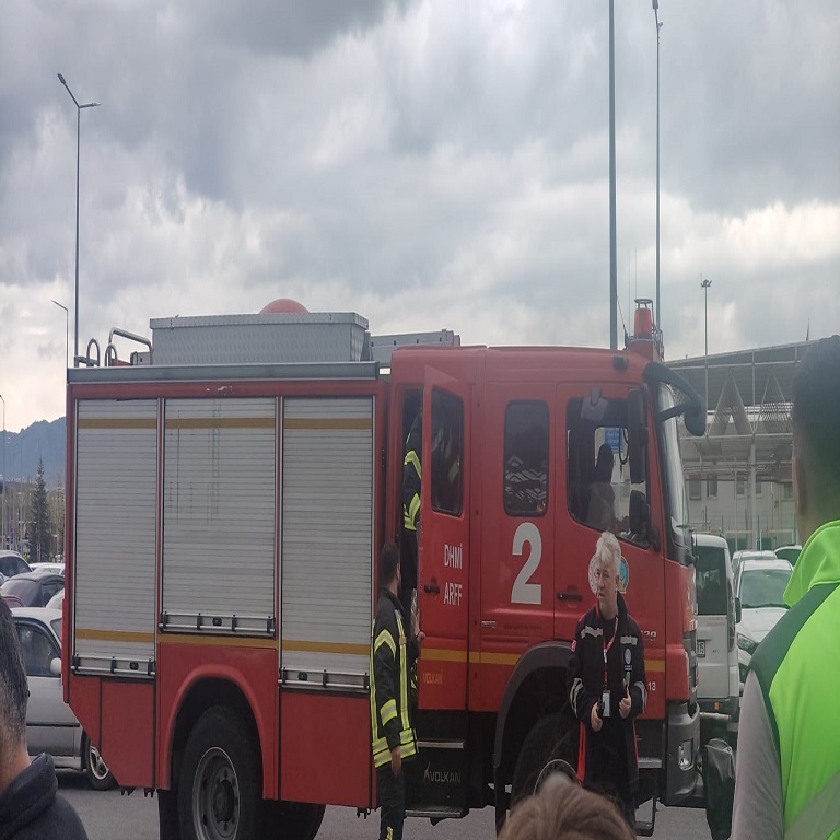 Kayseri Havalimanı Deprem-Yangın-Bina Tahliye Tatbikatı