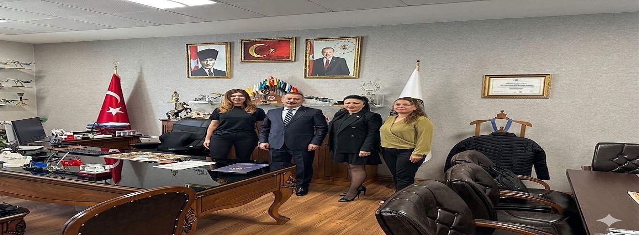 GİRNE AMERİKAN ÜNİVERSİTESİNDEN HAVALİMANIMIZA ZİYARET