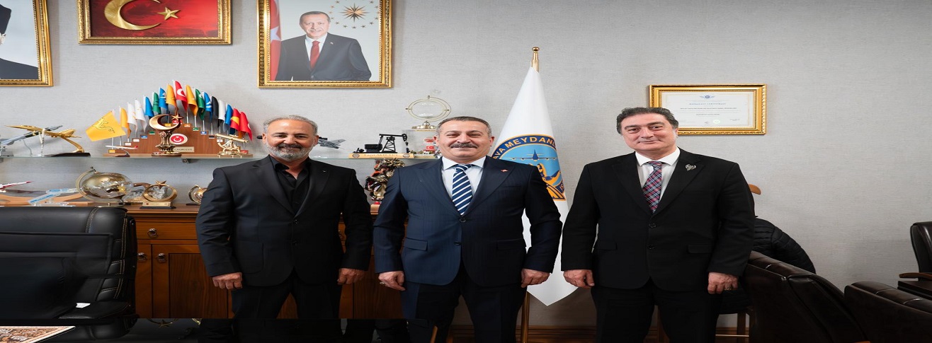 GİRNE AMERİKAN ÜNİVERSİTESİNDEN HAVALİMANIMIZA ZİYARET