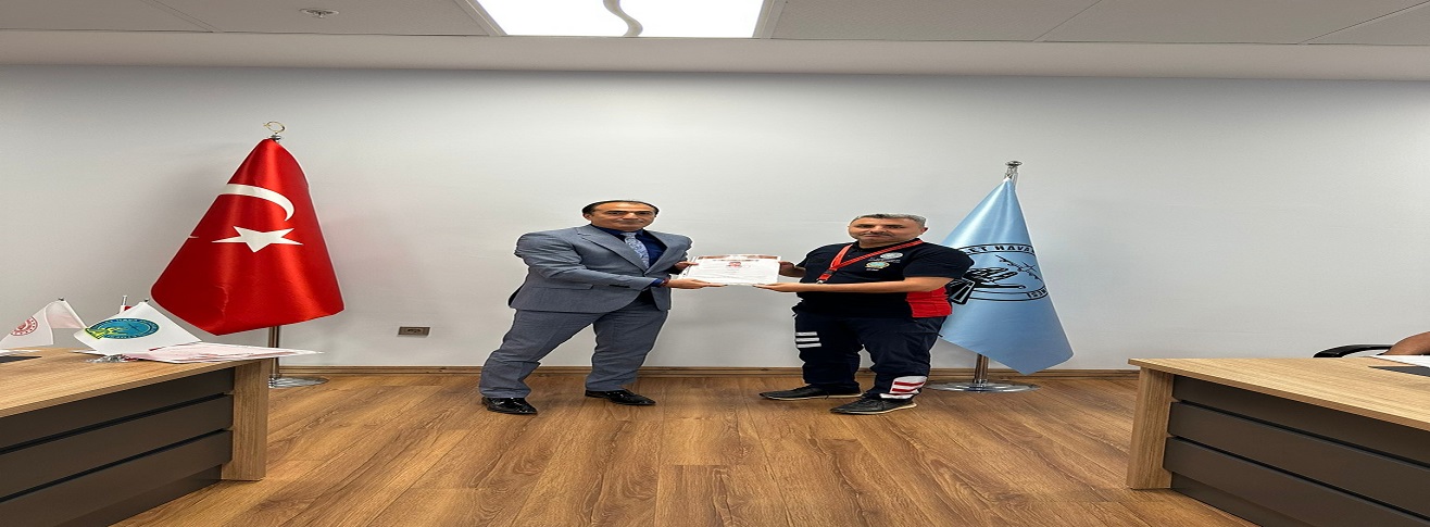 GAZİANTEP HAVALİMANI PERSONELLERİNE VALİLİK TARAFINDAN BAŞARI BELGESİ VERİLDİ