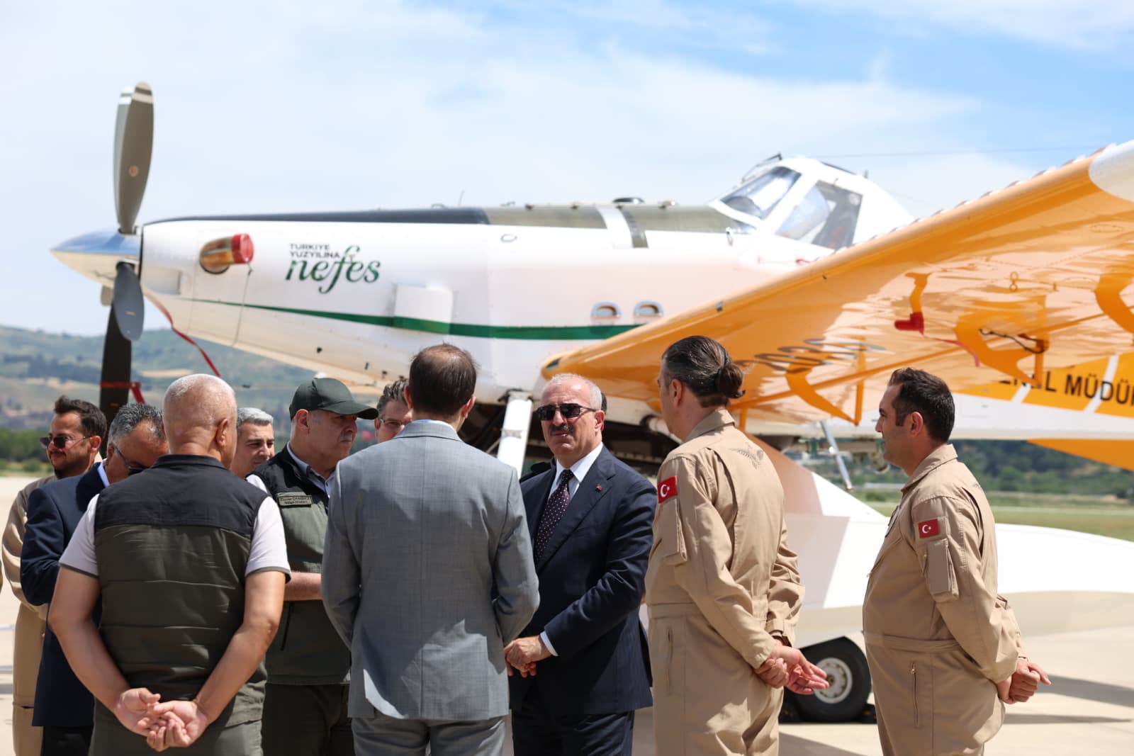 Çanakkale Valimizin Havalimanı Ziyareti 