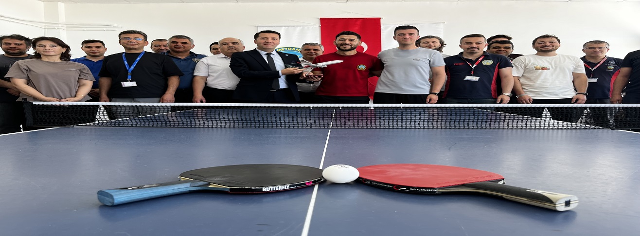 Isparta Süleyman Demirel Havalimanında Masa Tenisi Turnuvası Düzenlendi