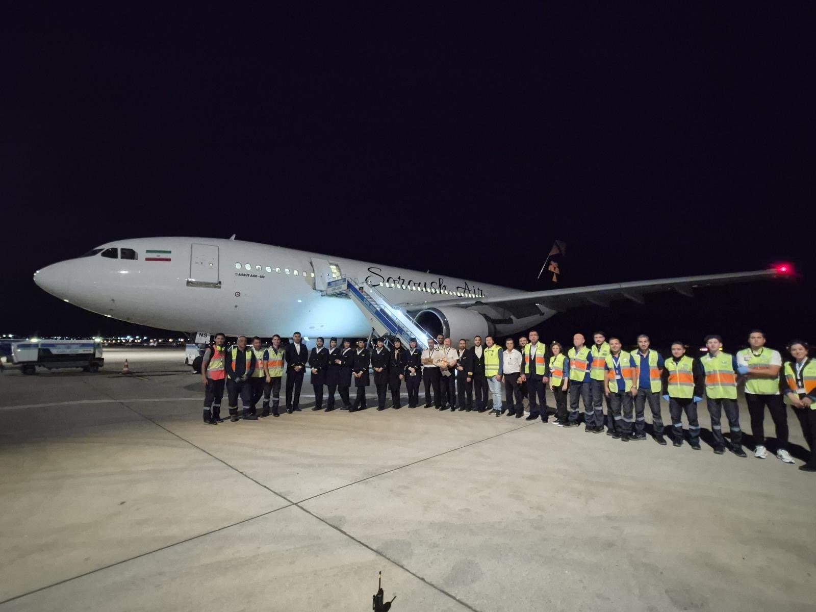 SOROUSH AIR'DEN ISPARTA'YA İLK UÇUŞ