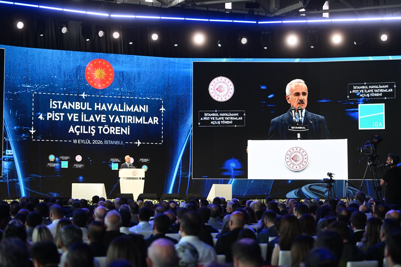 CUMHURBAŞKANI ERDOĞAN’IN TALİMATIYLA 4. PİSTTEN İLK UÇAK HAVALANDI