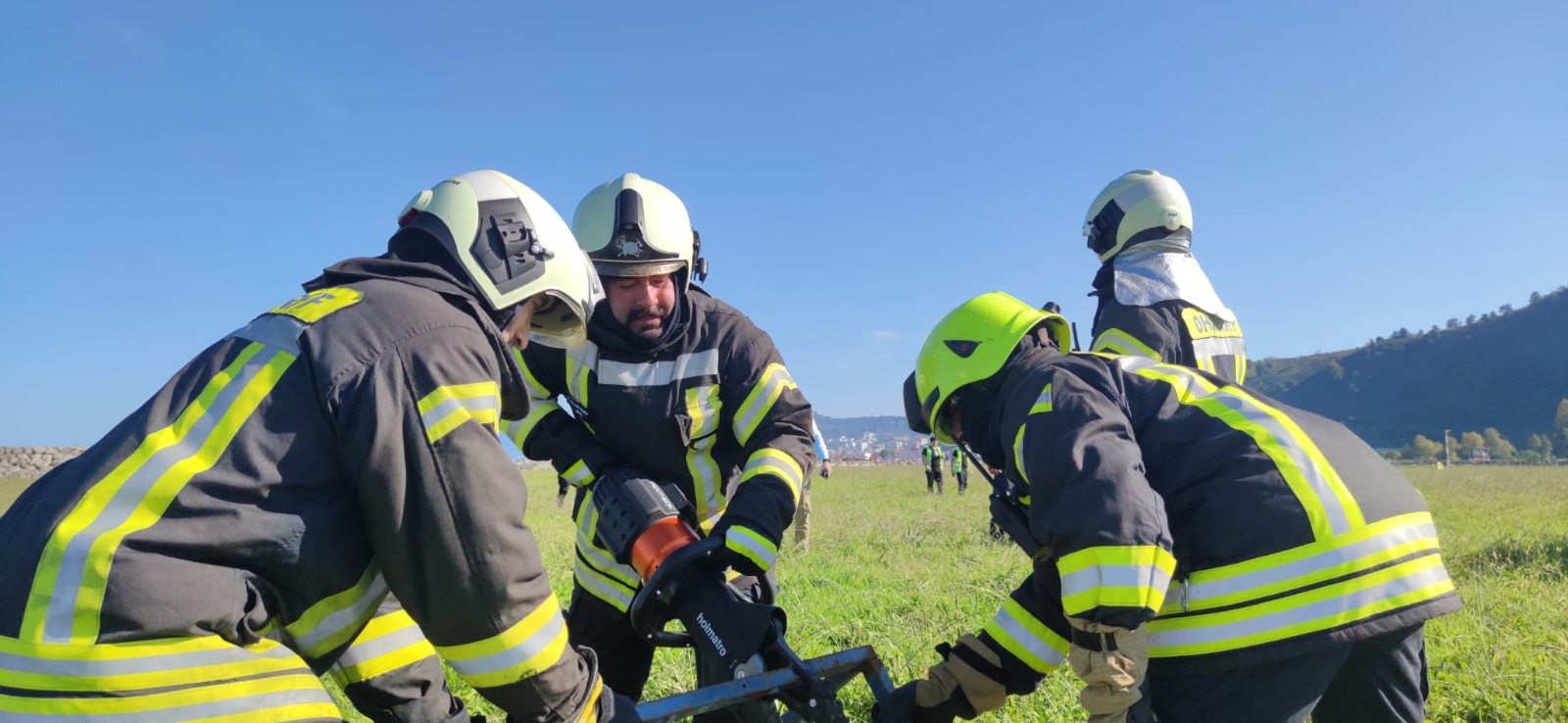 Ordu-Giresun Havalimanında Acil Durum ve Ateşli Yangın Tatbikatı Yapıldı
