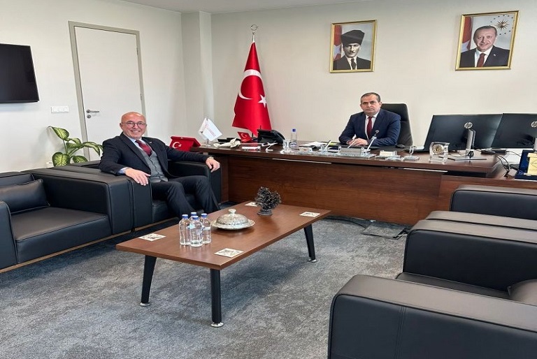 IATA İHİTİSAS BAŞKANI NUMAN OLCAR'IN BAŞMÜDÜRLÜK ZİYARETİ
