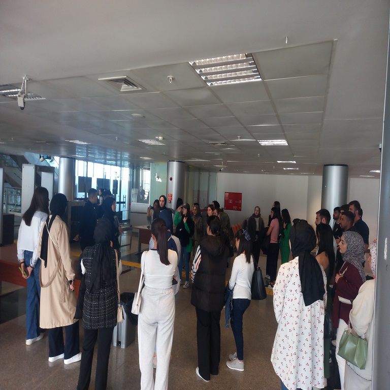 KAFKAS ÜNİVERSİTESİ SARIKAMIŞ MESLEK YÜKSEKOKULU ÖZEL GÜVENLİK VE KORUMA GÖREVLİSİ BÖLÜMÜ ÖĞRENCİLERİ HAVALİMANIMIZI ZİYARET ETTİ