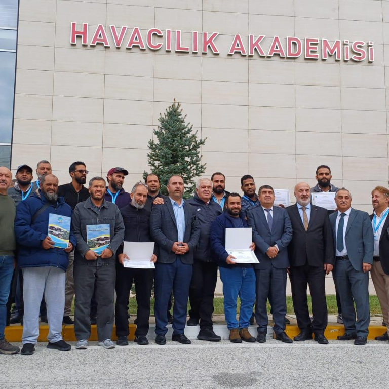 WAHA OİL COMPANY İŞLETMESİ PERSONELİNE ARFF EĞİTİMLERİ VERİLDİ