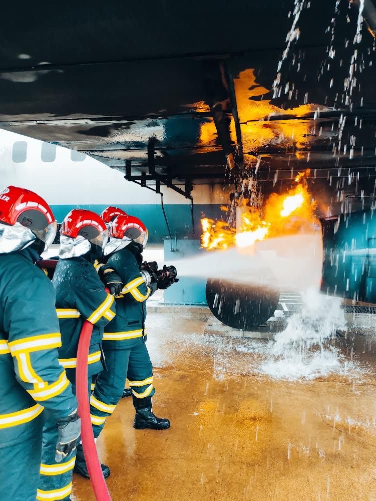 WAHA OİL COMPANY İŞLETMESİ PERSONELİNE ARFF EĞİTİMLERİ VERİLDİ