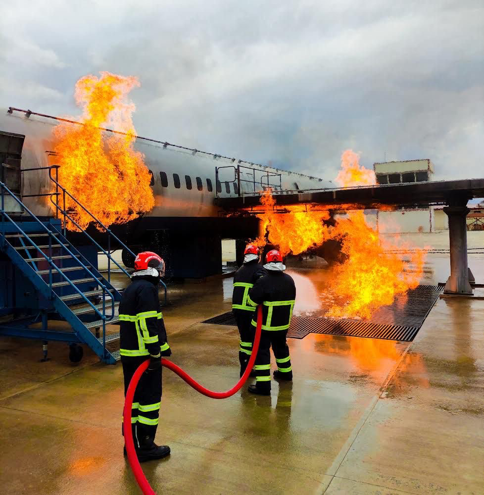 WAHA OİL COMPANY İŞLETMESİ PERSONELİNE ARFF EĞİTİMLERİ VERİLDİ