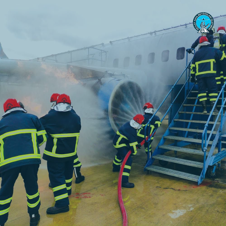 WAHA OİL COMPANY İŞLETMESİ PERSONELİNE ARFF EĞİTİMLERİ VERİLDİ