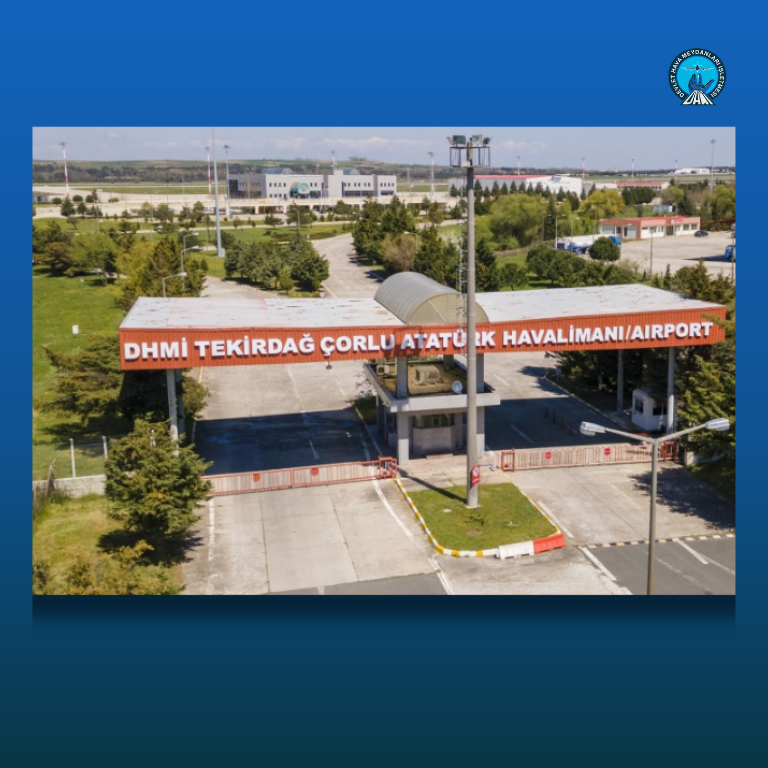  TEKİRDAĞ ÇORLU ATATÜRK HAVALİMANINDA GÜVENLİK EĞİTİMLERİ VERİLDİ