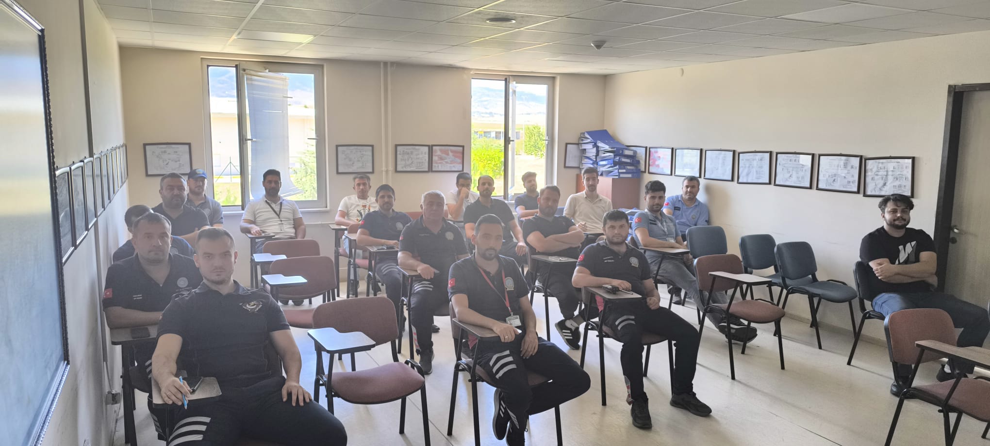 HAVALİMANLARIMIZDA YÜKSEKTE ÇALIŞMA EĞİTİMİ VERİLDİ