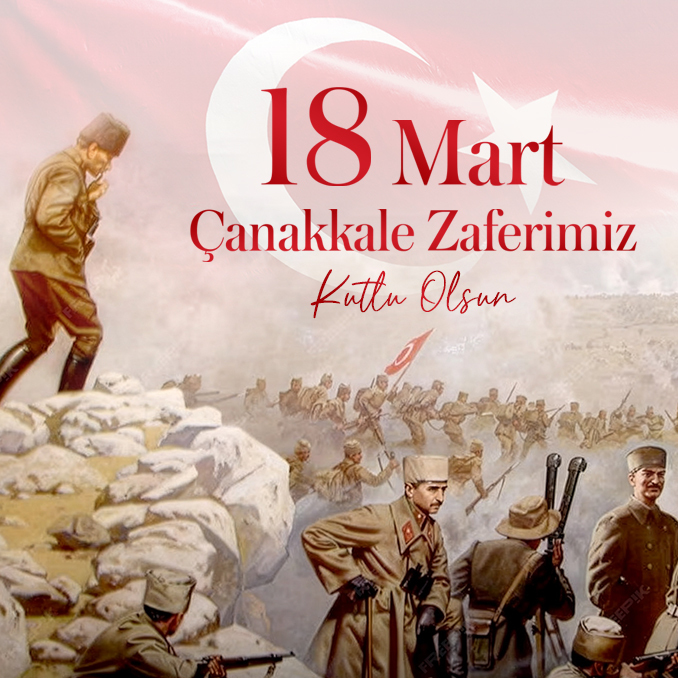 YK BAŞKANI VE GENEL MÜDÜRÜMÜZ ENES ÇAKMAK’IN 18 MART ÇANAKKALE ZAFERİ VE ŞEHİTLERİ ANMA GÜNÜ MESAJI